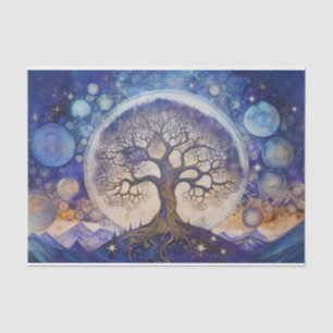 Tree of Life, Mother Nature Celestial Theme Tissue Paper