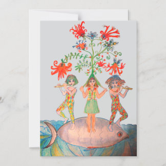 Tree of Life Motif Magnetic Invitation