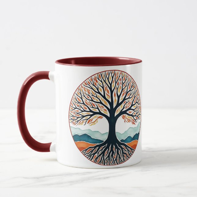 Tree of Life  Mug (Left)