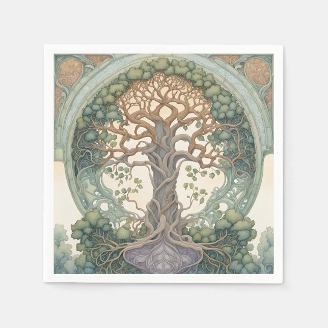 Tree of Life Napkin (Front)