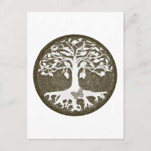 Tree of Life New Beginnings by Amelia Carrie Postcard
