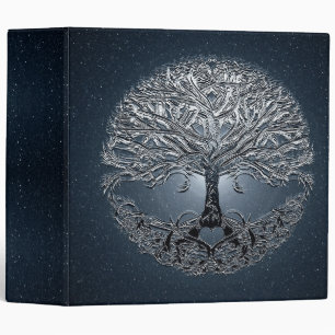 Tree of Life Nova Blue is a silvery looking tress Binder