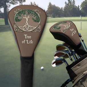 Tree of Life Paper Quilling Golf Head Cover