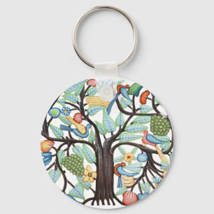 Tree of Life - pastel Keychain