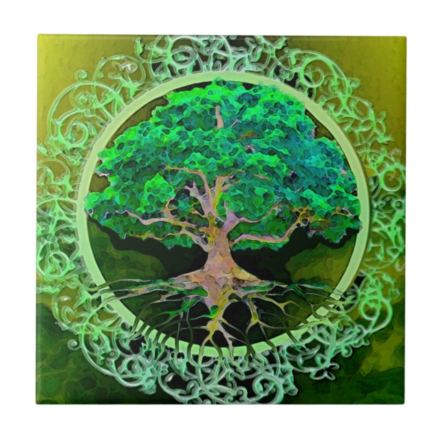 Tree of Life Patience Tile (Front)