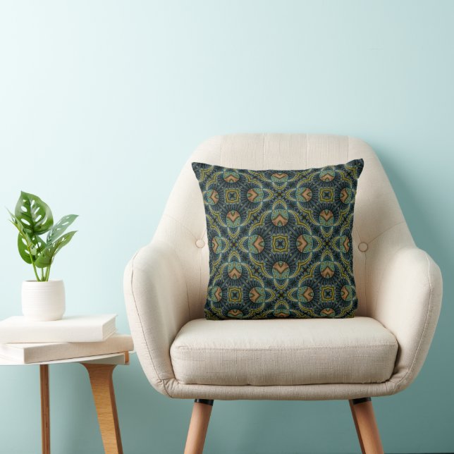 Tree of Life Pattern Throw Pillow (Chair)