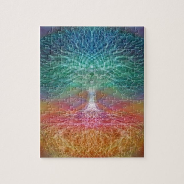 Tree of Life Peace of Mind Jigsaw Puzzle (Vertical)