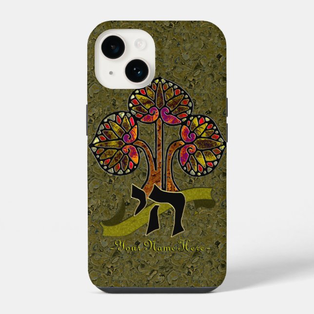 Tree of Life (Personalized) iPhone Case (Back)
