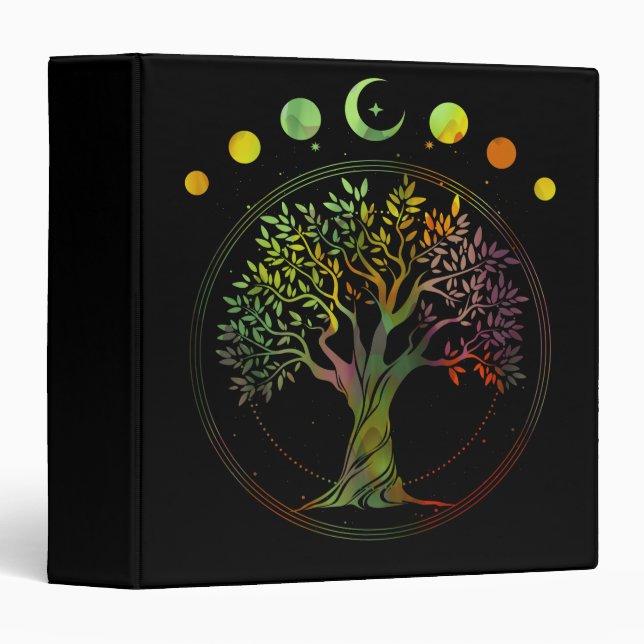 Tree of Life Phases of the Moon Binder (Front/Spine)