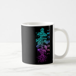 Tree Of Life Phases Of The Moon Yoga Chakra Gift Coffee Mug