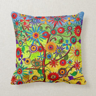 Tree of Life-pillow Throw Pillow