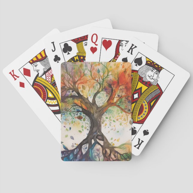 Tree of Life Playing Cards (Back)