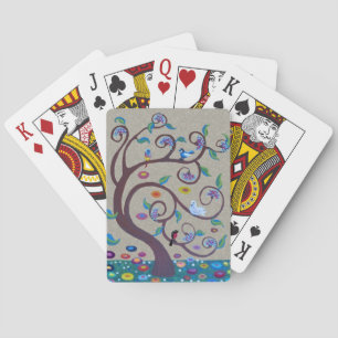Tree of life playing cards