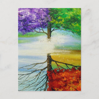 Tree of life postcard