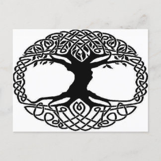 Tree of life postcard