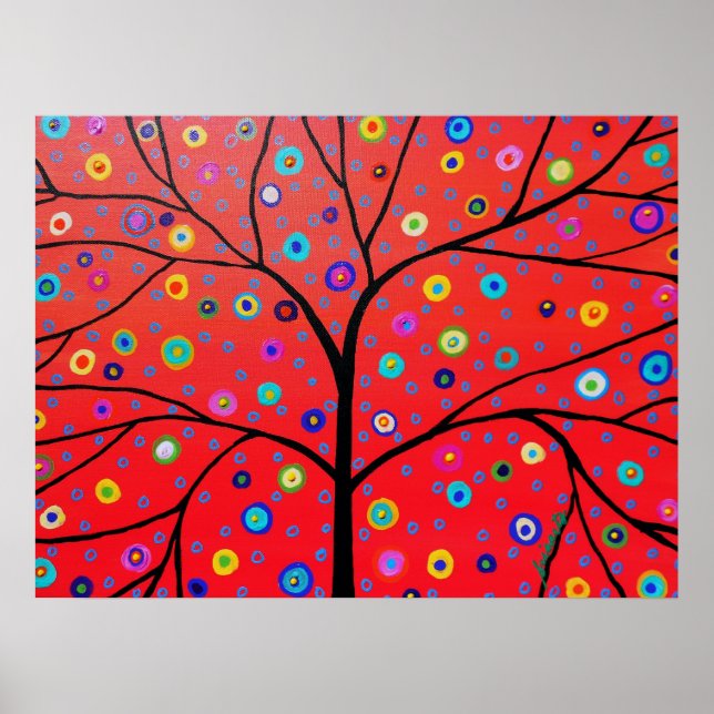 TREE OF LIFE POSTER PAINTING (Front)