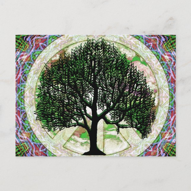 Tree of Life Prosperity Postcard (Front)