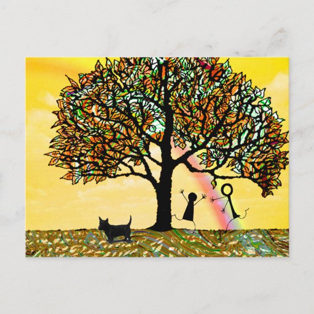 Tree of Life Renew Postcard (Front)