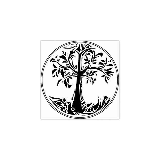 Tree of Life Rubber Stamp  (Imprint)