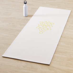 Tree Of Life Sacred Geometry Yoga Mat