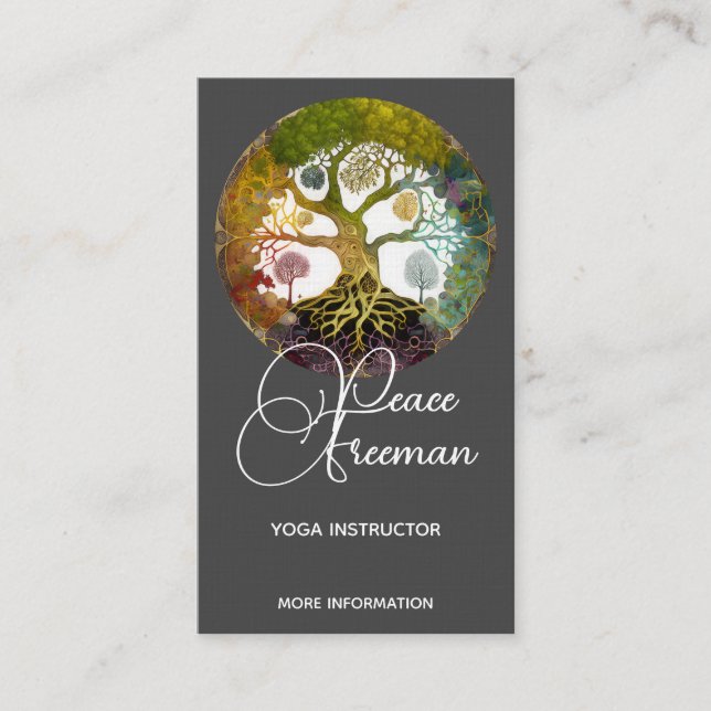 Tree of Life | Seasons Business Card (Front)