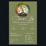 Tree of Life | Seasons Flyer<br><div class="desc">Tree of life,  a stylize symbol merging the sacred and the science of environmental harmony.  Hope you like it :-)  thanks so much for looking,  Margaret ❤️ ... ... ..  #TreeofLife #yogainstructor #massagetherapist #mystical #newage #mandala# meditation #nature #counseling #environment, </div>