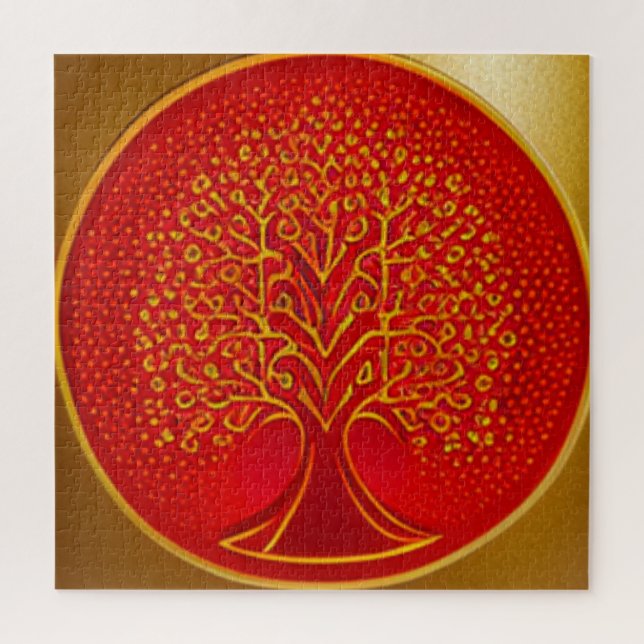Tree of Life Sephirot Jigsaw Puzzle (Vertical)
