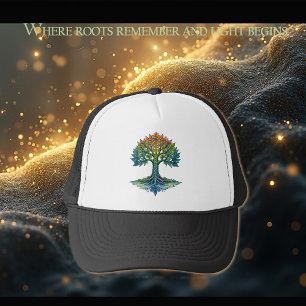 Tree of Life Shifting Dawn  Trucker Hat