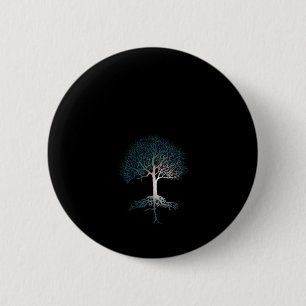 Tree of Life Silent Night 2 Inch Round Button