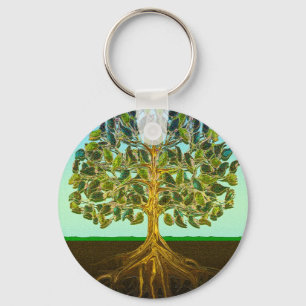 Tree of Life Simple Pleasures of Life Keychain