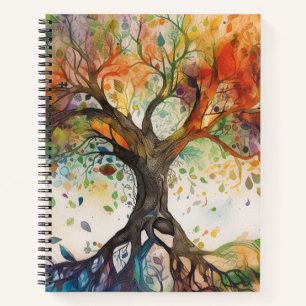 Tree of Life Spiral Notebook