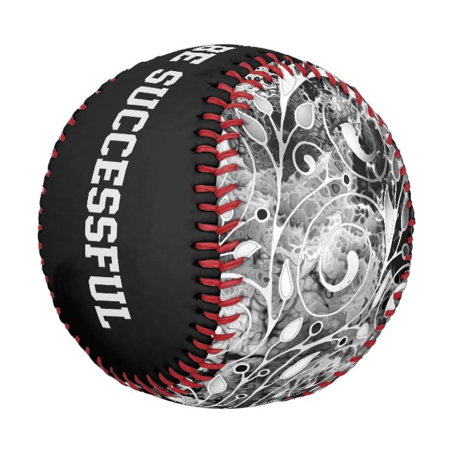 Tree Of Life - Spirals Leaves Grunge Style 1 Baseball (Angled)