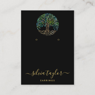 Tree of Life Spiritual Tree Organic Business Card