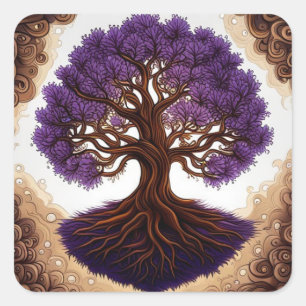 Tree of Life  Square Sticker