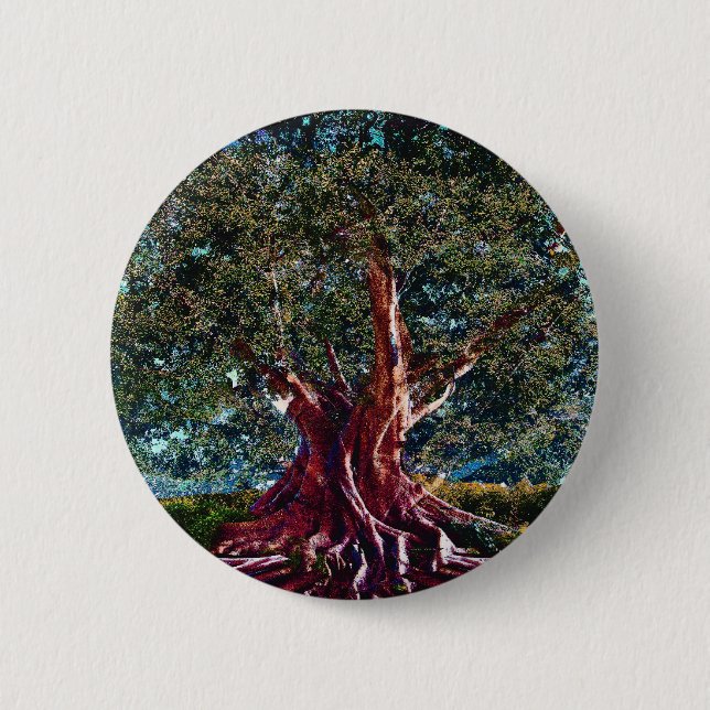 Tree of Life Stability 2 Inch Round Button (Front)