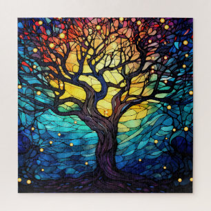 Tree of Life Stained Glass Puzzle