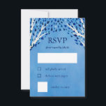 Tree of Life Stars Watercolor Bat Bar Mitzvah RSVP Card<br><div class="desc">Perfect response card for a bat mitzvah, bar mitzvah or other Jewish celebration! Hand made art for you! FULLY CUSTOMIZABLE! Click on “Personalize” above to edit the text.. Click "edit using design tool" to adjust the fonts, colours and placements, box sizes, add your own text, and to delete the back...</div>
