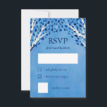 Tree of Life Stars Watercolor Bat Bar Mitzvah RSVP Card<br><div class="desc">Perfect response card for a bat mitzvah, bar mitzvah or other Jewish celebration! Hand made art for you! FULLY CUSTOMIZABLE! Click on “Personalize” above to edit the text.. Click "edit using design tool" to adjust the fonts, colours and placements, box sizes, add your own text, and to delete the back...</div>