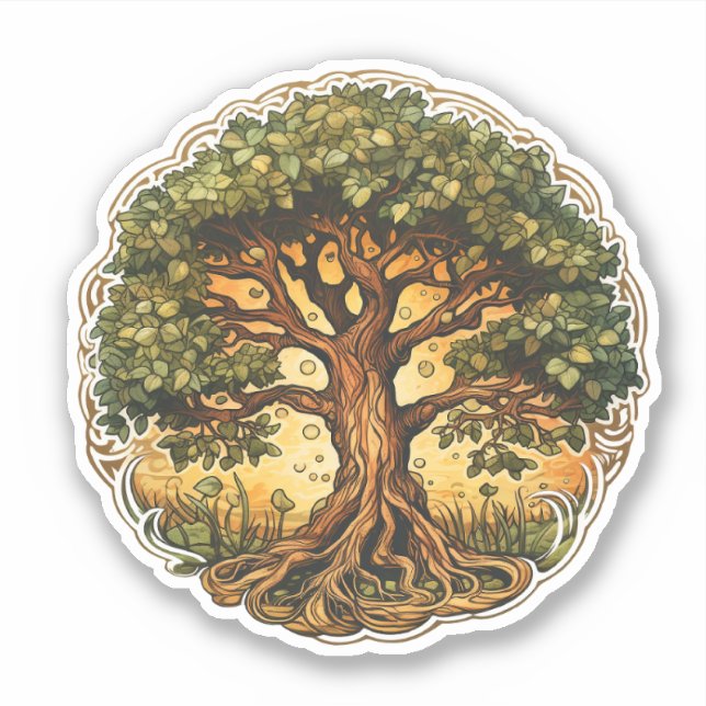 Tree of Life Sticker (Front)