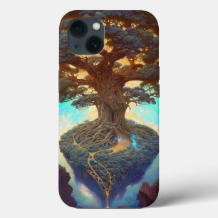 Tree Of Life Surreal Rainbow Art iPhone 13 Case