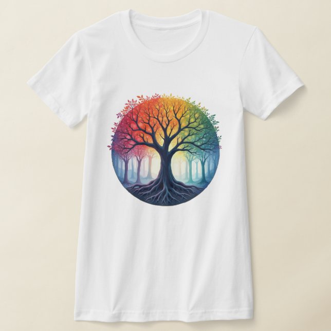 Tree of Life  T-Shirt (Laydown)