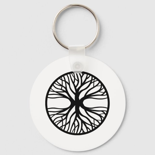 Tree Of Life Tattoo Keychain (Front)