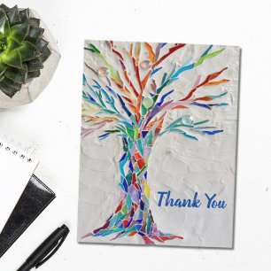 Tree of Life Thank You Add Your Message Card