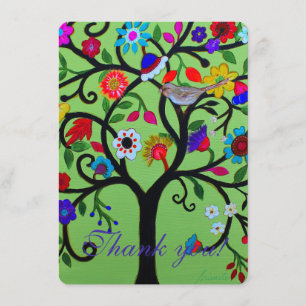 TREE OF LIFE THANK YOU CARD