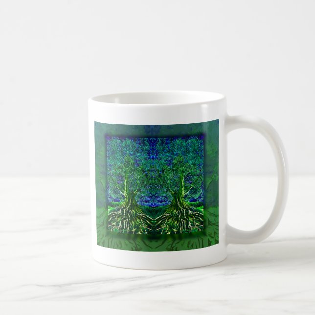 Tree of Life Thankfulness Coffee Mug (Right)