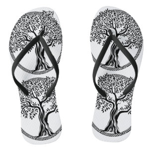 Tree of Life Thunder_Cove Flip Flops
