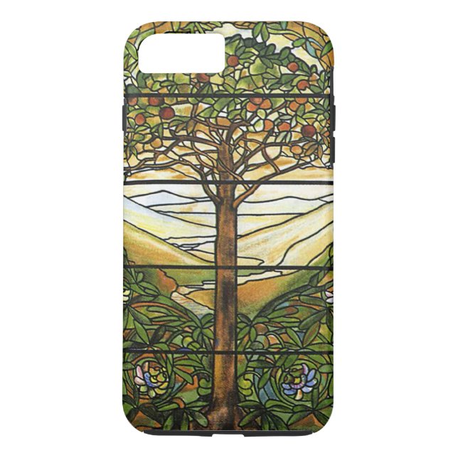Tree of Life/Tiffany Stained Glass Window Case-Mate iPhone Case (Back)