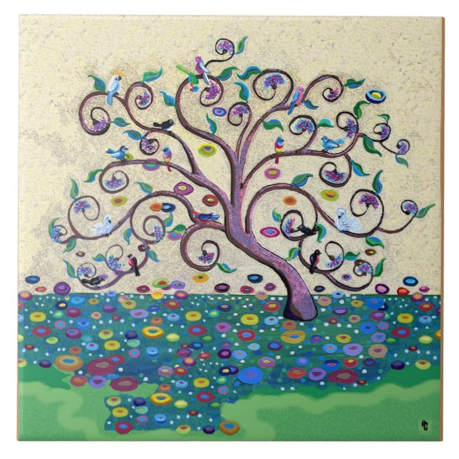 Tree of life tile (Front)