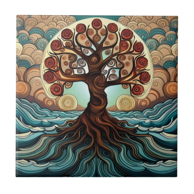 Tree of Life  Tile (Front)