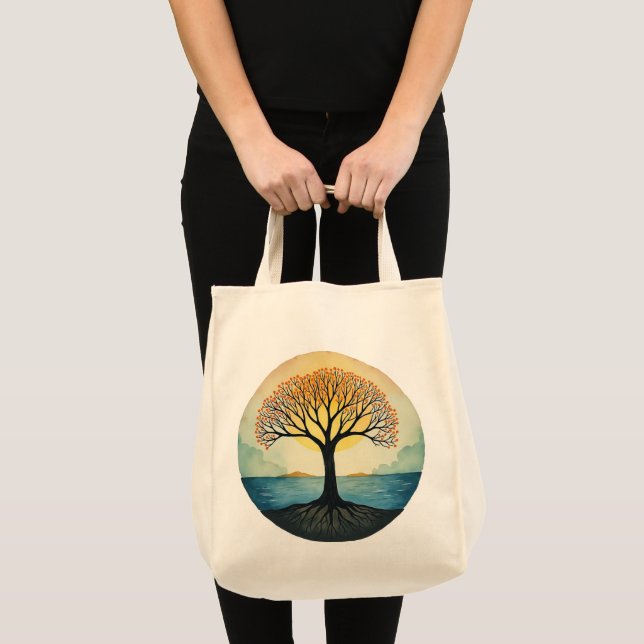 TREE OF LIFE  TOTE BAG (Front (Product))